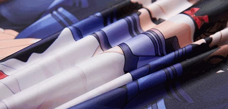 New 2WAY dakimakura-hoesstof, een dichtere premium versie