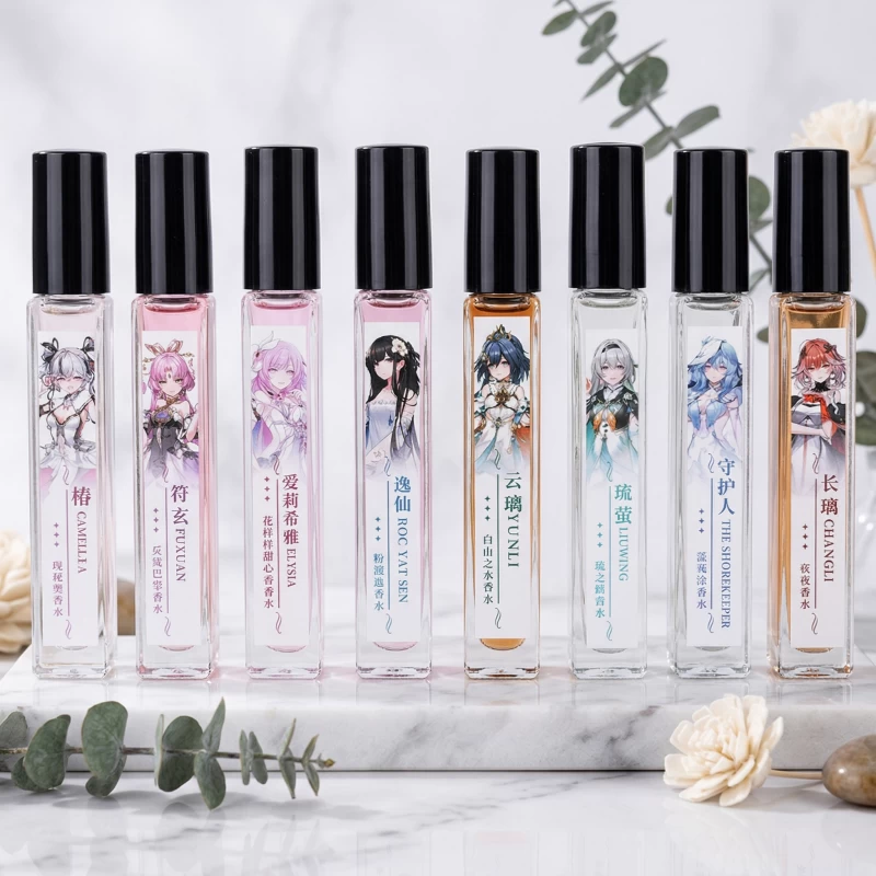 Sakume Waifu-parfum 10ml flesje met personage