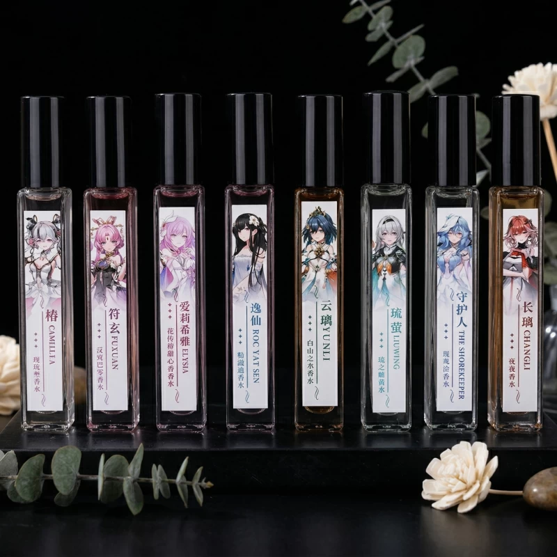 Sakume Waifu-parfum 10ml flesje met personage